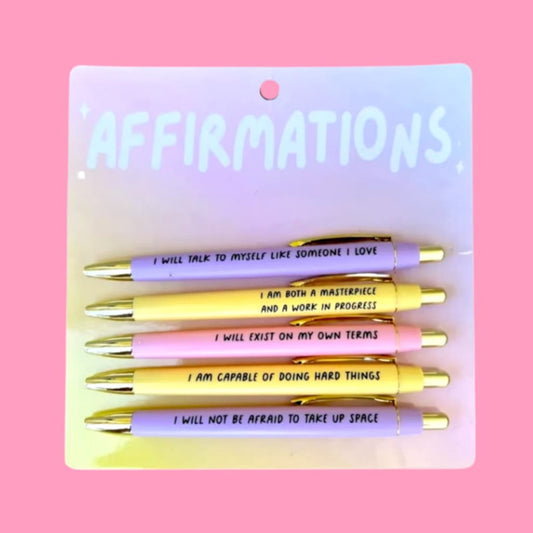 Affirmations Pen Set