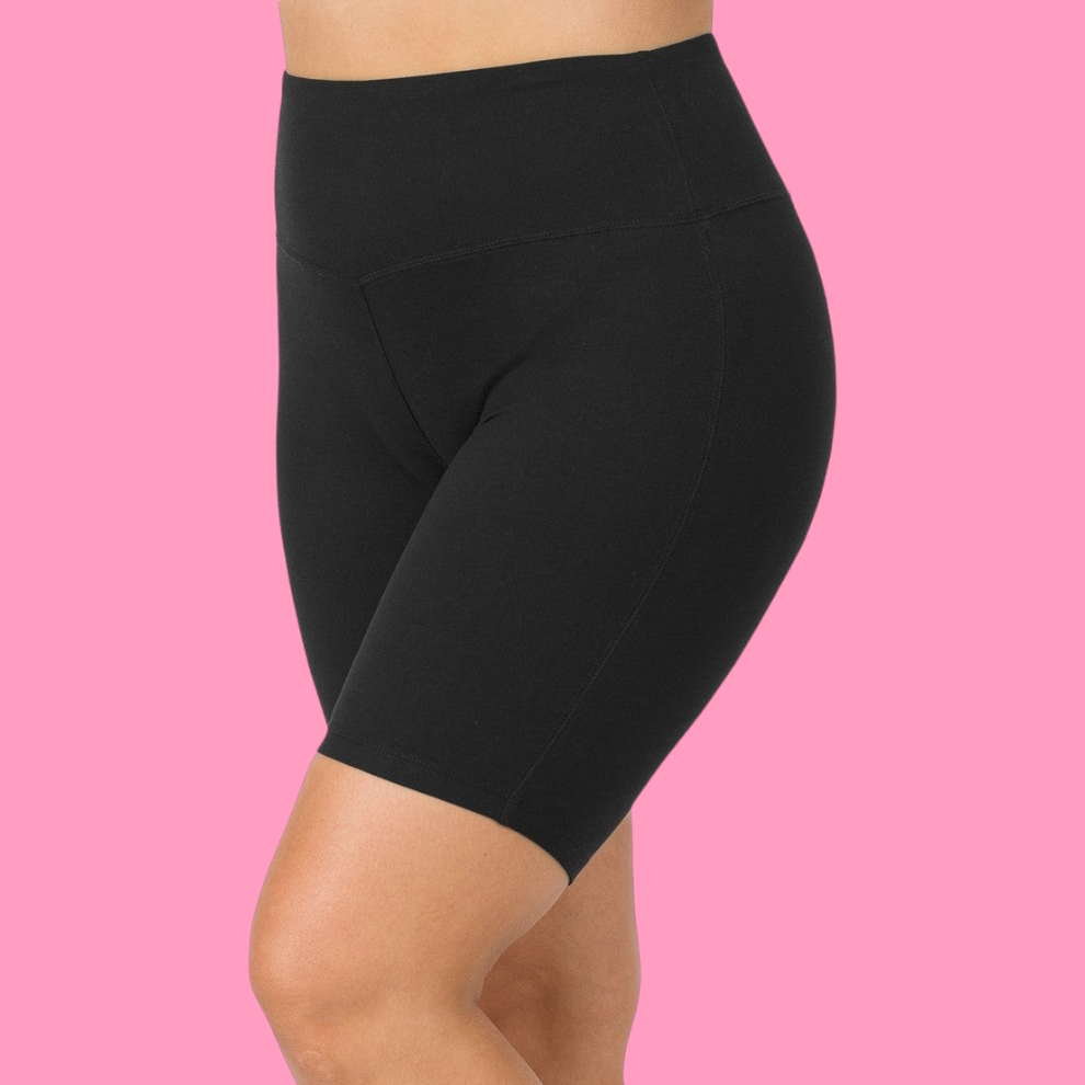 Essential Biker Shorts (Plus Size)